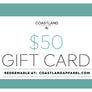 Coastland Gift Card