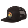 Catch The Wave Black Snapback