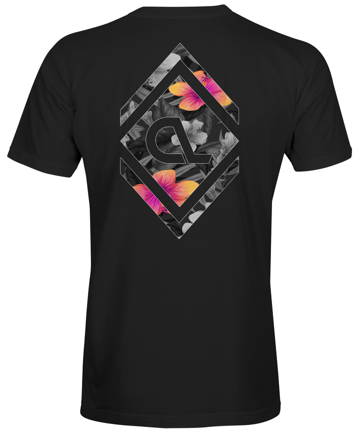 Black Hawaiian Mind Tee