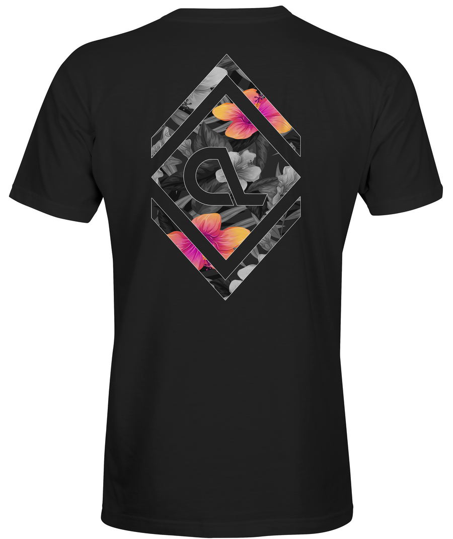 Black Hawaiian Mind Tee