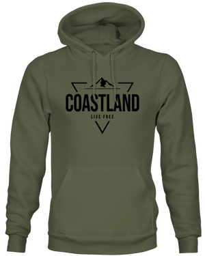 Military Green Live Free Hoodie XL