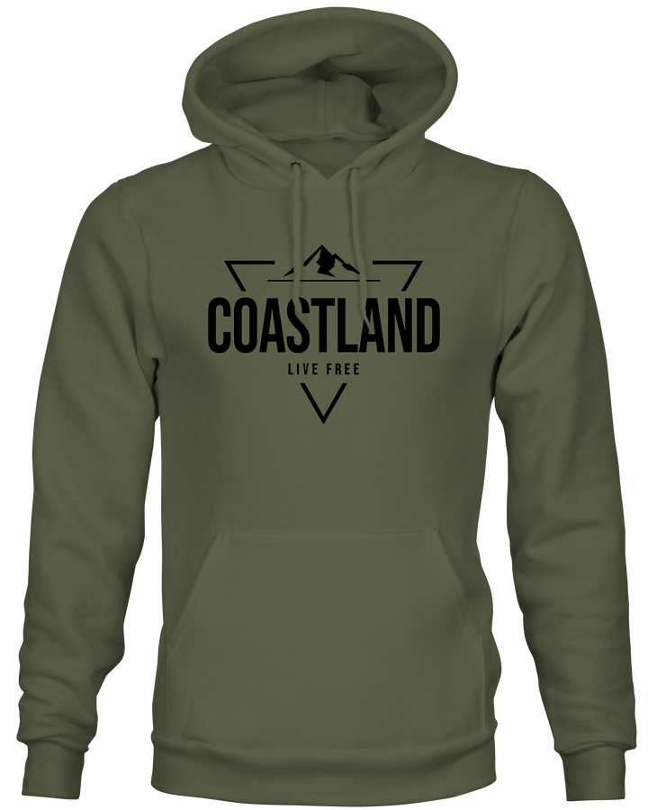 Military Green Live Free Hoodie XL