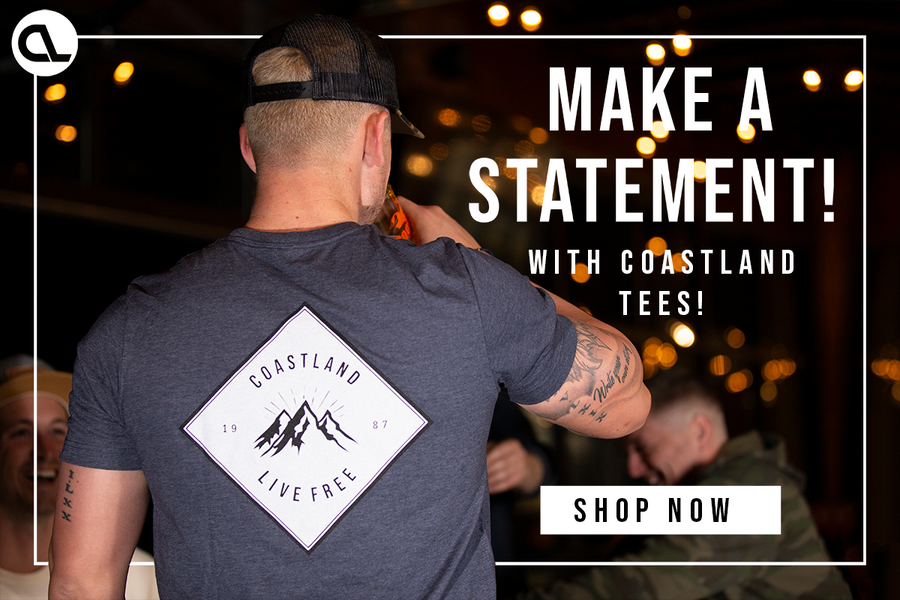 Heather Navy Wander Tee