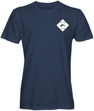 Heather Navy Wander Tee